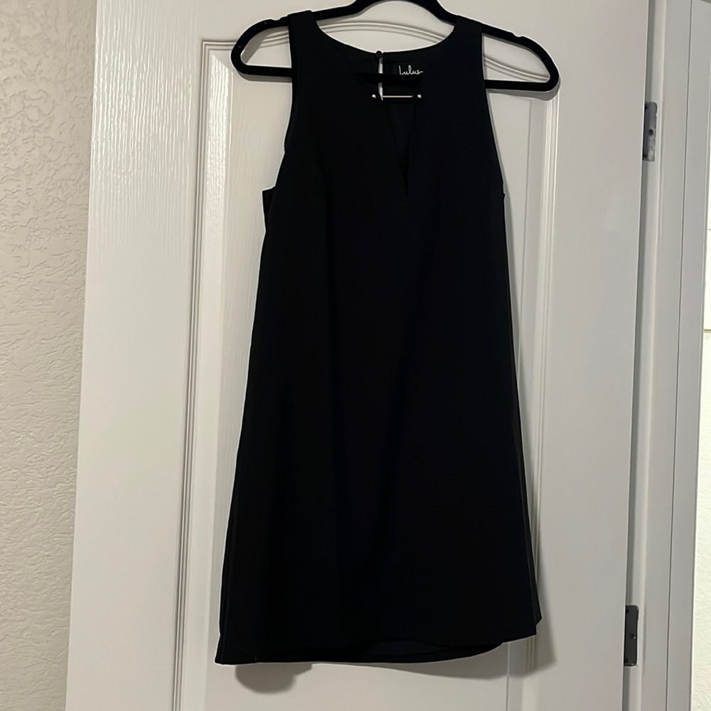 Black Gold Bar Lulus Dress